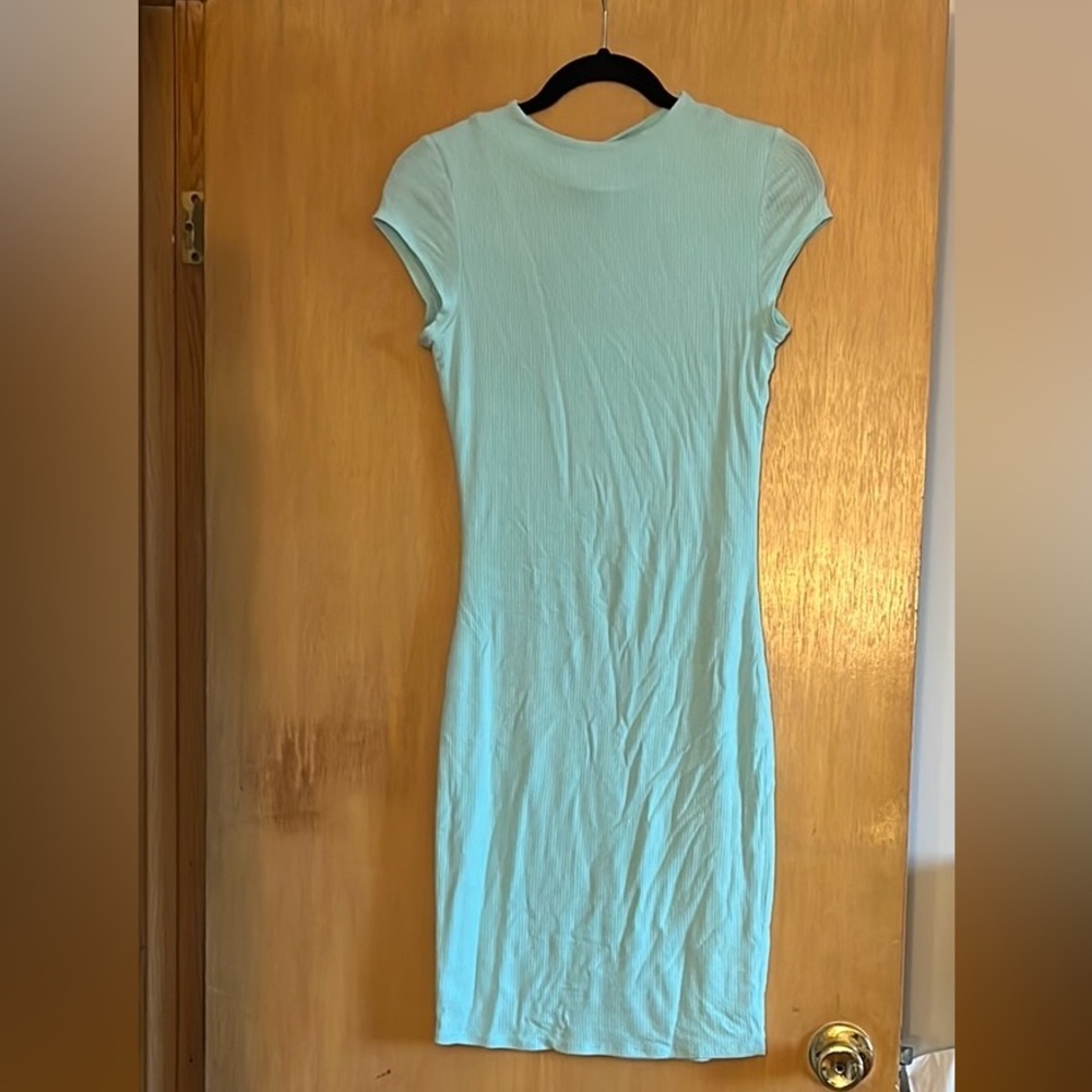 Tight Dress Aqua Summer Dress